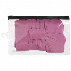 Шапочка для плавания взрослая ONLYTOP, тканевая, обхват 54-60 см, цвет лиловый