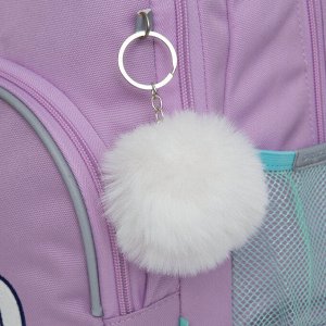 Рюкзак школьный с карманом для ноутбука 13", анатомической спинкой, для девочки