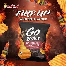 Картофельные чипсы Go Bites со вкусом барбекю HARI HARI