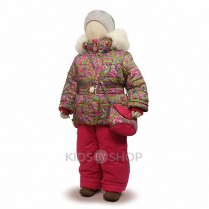 TOMAS, зимний костюм "Кристина" красный  92-116