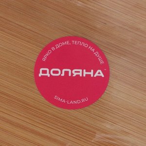 Держатель для бумажных полотенец настольный Доляна «Бамбук», 15x30 см