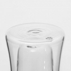 Бокал стеклянный пивной с двойными стенками Magistro «Дуо», 480 мл, 8,4x21 см