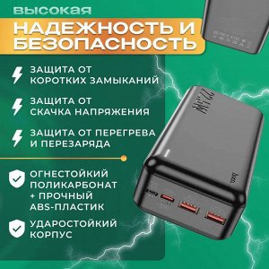 Внешний аккумулятор Hoco J101B ( 30000mAh ) / Внешний аккумулятор / 22.5W