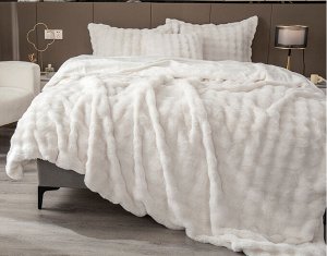 Покрывало декоративное Shinshilla buffy (молоко) 220х240, шт