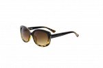 Солнцезащитные очки женские Тропикал / TROPICAL LOW TIDE black gradient to standard tortoise brown gradient