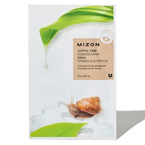 Тканевая маска для лица с экстрактом улиточного муцина Mizon Joyful Time Essence Mask Snail, 23гр