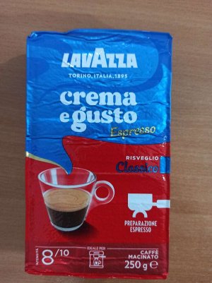 Кофе молотый Lavazza Крема Густо