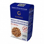 Мука гречневая цельнозерновая, без глютена, 500 г