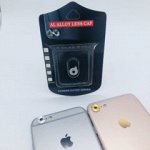 Защитное алюминиевое стекло на камеру Iphone 6/7/8 (серебро)
