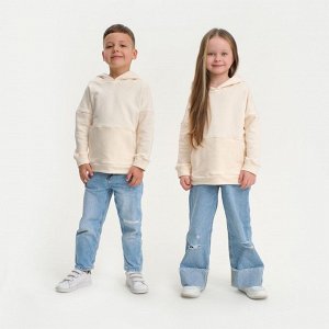 Худи детское KAFTAN Basic line 30 (98-104 см), бежевое