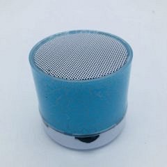Аудиоколонка синяя S07U : USB, MicroSD, Aux, Bluetooth