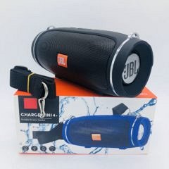 Аудиоколонка Charge Mini 4+ черная : Bluetooth, MicroSD, USB, AUX