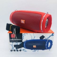Аудиоколонка Charge Mini 4+ красная : Bluetooth, MicroSD, USB, AUX