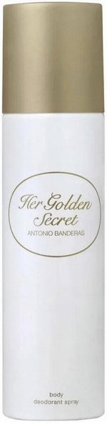 ANTONIO BANDERAS Her Golden Secret lady deo 150ml  женская  дезодорант