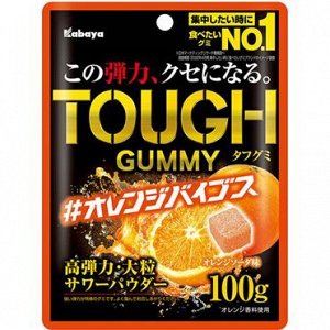 KABAYA TOUGH Gummy Жев.мармелад твердый со вкусом апельсина 100гр