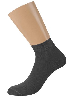 Носки Укороченные женские носки из хлопка с эластаном, с комфортной резинкой, однотонные.Хлопок 85%, Полиамид 10%, Эластан 5%