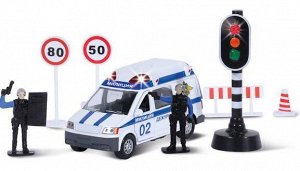 СТ10-060-1 Игровой набор "Милиция/Полиция" с аксессуарами, инерционный