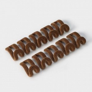 Крючки для вешалок, набор 10 шт., 5x3x3.4 см, МИКС