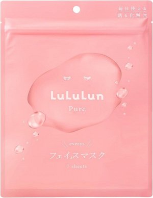 LULULUN Pure - гипоаллергенные маски для увлажнения кожи