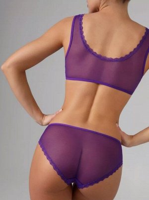 LUI et ELLE WSL035 violet Трусы женские Слипы