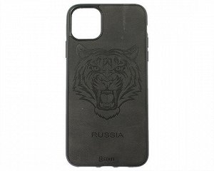 Чехол iPhone 11 Pro Max KSTATI Тиснение (рык тигра)