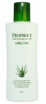 Deoproce Эмульсия для лица с экстрактом алоэ Hydro Soothing Aloe Vera, 380 мл