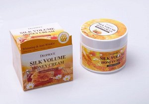 DEOPROCE Питательный крем для лица с экстрактом мёда Moisture Silk Volume Honey Cream