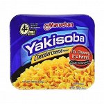 Лапша быстрого приготовления Якисоба сыр Чеддар, Maruchan, 112,5г