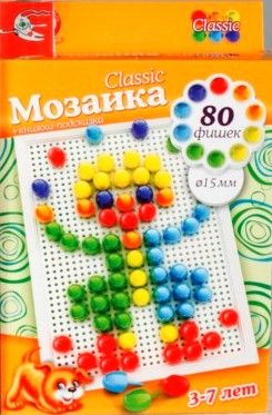 03960 Мозаика Classic 80 фишек (Клоун)