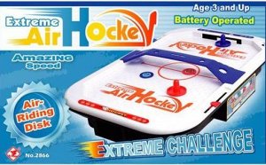 2866 Настольная игра "Аэрохоккей" EXTREME на бат.в коробке