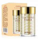 BIOAQUA PURE PEARLS Ночная питательная маска для лица с жемчугом и коллаге, 120 г,