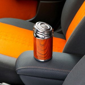 Пепельница для авто с подсветкой, коричневый