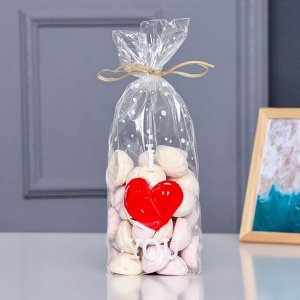 Пакет фасовочный БОПП, с донной складкой, «Любовь» 15x30 см