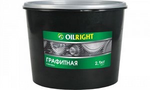 ОйлРайт Смазка пластичная эксплуатационно-консервационная, многоцелевая, графитная, противозадирная, 2,1 кг, Oilright