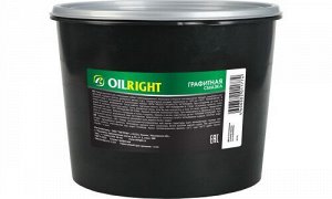 Смазка пластичная эксплуатационно-консервационная, многоцелевая, графитная, противозадирная, 2,1 кг, Oilright