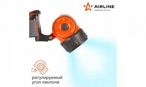 Фонарь налобный, 19LED 3хAAA, Airline