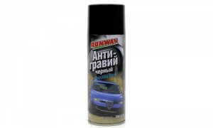 Антигравий аэрозоль Черный, RUNWAY, 450 мл