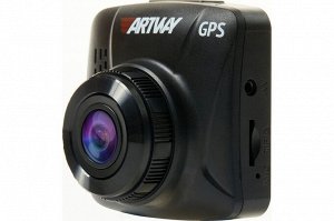 Видеорегистратор, 2 мп, 1920х1080, обзор 170°, экран 2", 1 камера, AV-397 GPS, ARTWAY