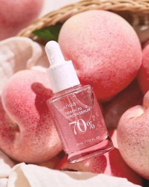 Тонизирующая сыворотка для лица с экстрактом персика и ниацинамидом ANUA Peach 70% Niacin Serum