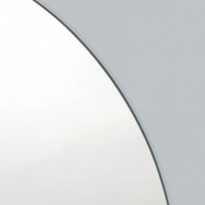 Зеркало "Арка", с полкой, 110x50 см