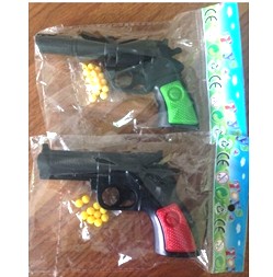 2891/005-1 Пистолет с пульками в пакете