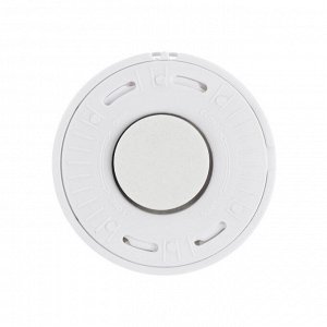 Светильник светодиодный с датчиком движения, круг, 6 LED, 2 Вт, от бат. 3*AAA, 3000К, т-бел.   98830