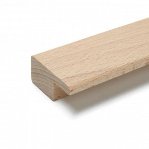 Ручка скоба (119/96 мм)  деревянная, Бук, 1 шт