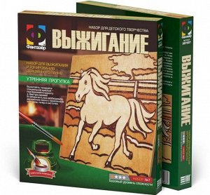 367007 Выжигание Утренняя прогулка