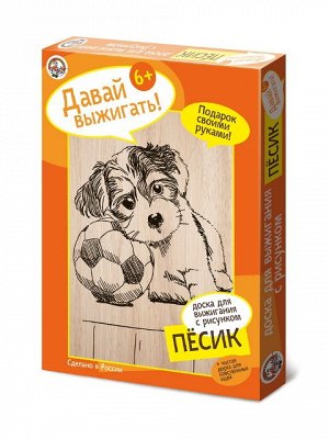 01568 Рисунок для выжигания.Песик