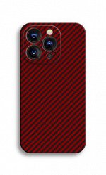 Чехол iPhone 14 Pro Max LUXO Kevlar MagSafe (J163 красный)
