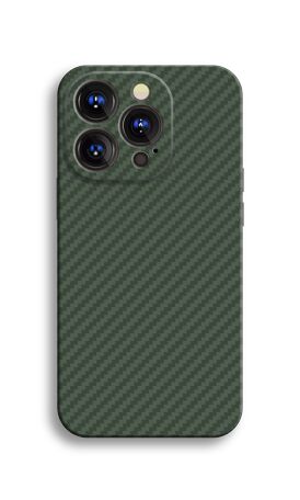 Чехол iPhone 11 LUXO Kevlar MagSafe (J160 темно-зеленый)