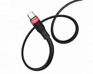 Кабель Hoco U72 Type-C - USB черный, 1,2м