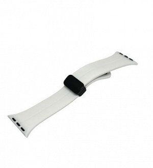 Ремешок Watch Series 38mm/40mm/41mm New Silicone band белый #2