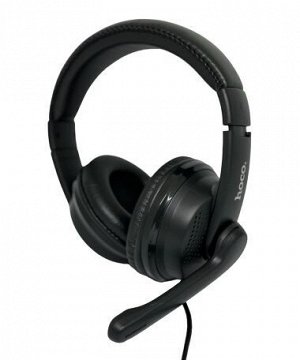Компьютерная Игровая гарнитура Hoco W103 Magic tour gaming headphones (черный)